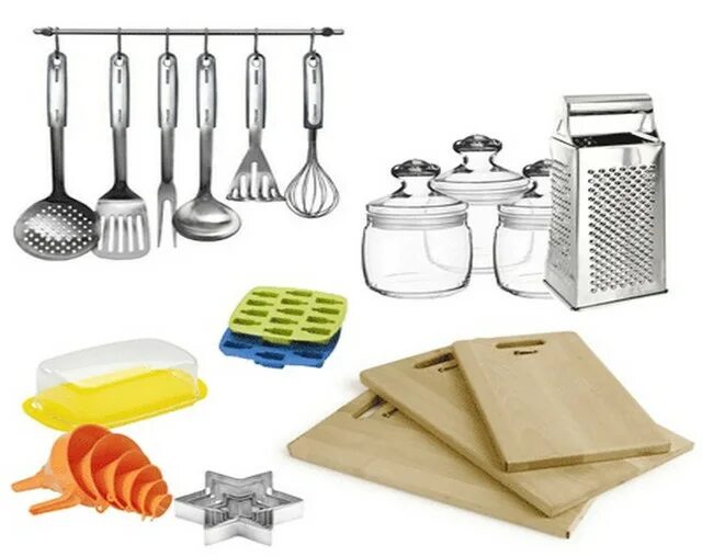 Кухонные принадлежности и аксессуары фото Сопутствующие товары для кухни