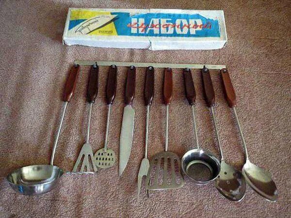 Кухонные принадлежности ссср фото У вас остались предметы из этого набора?