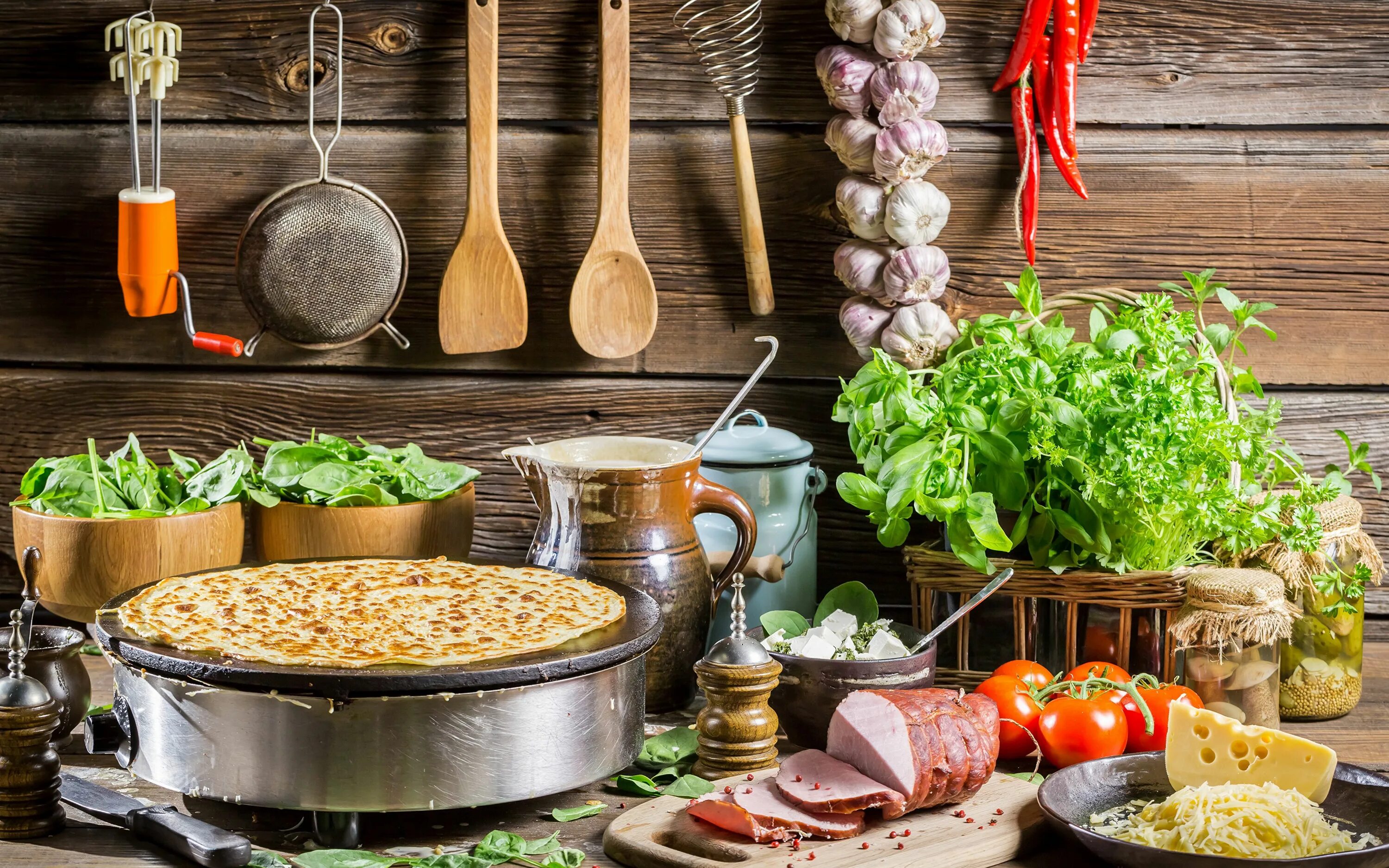 Кухонные рецепты с фото Деревенская кухня Кулинария, Ветчина, Деревенская кухня