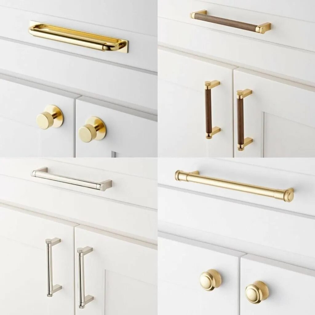 Кухонные ручки фото Ручки почемучки для мебели - 4sofa.ru