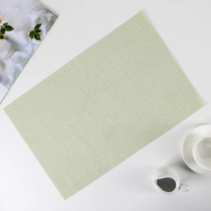 Кухонные салфетки фото Салфетка кухонная 45 × 30 см "Блеск", цвет зелёный (2079610k) купить в интернет-