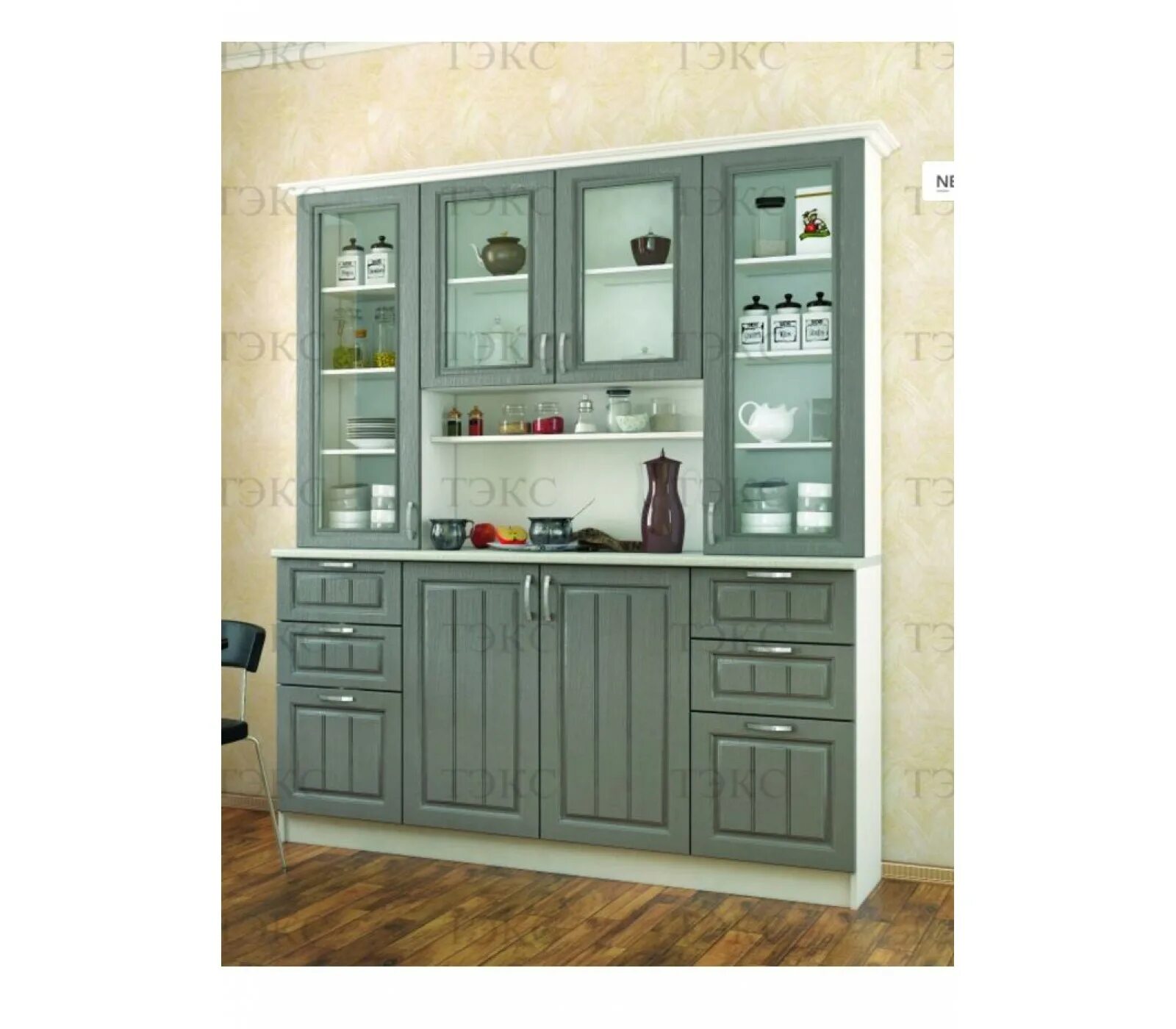 Кухонные серванты фото Купить Кухонный буфет "Прованс-016", цена в Камышине