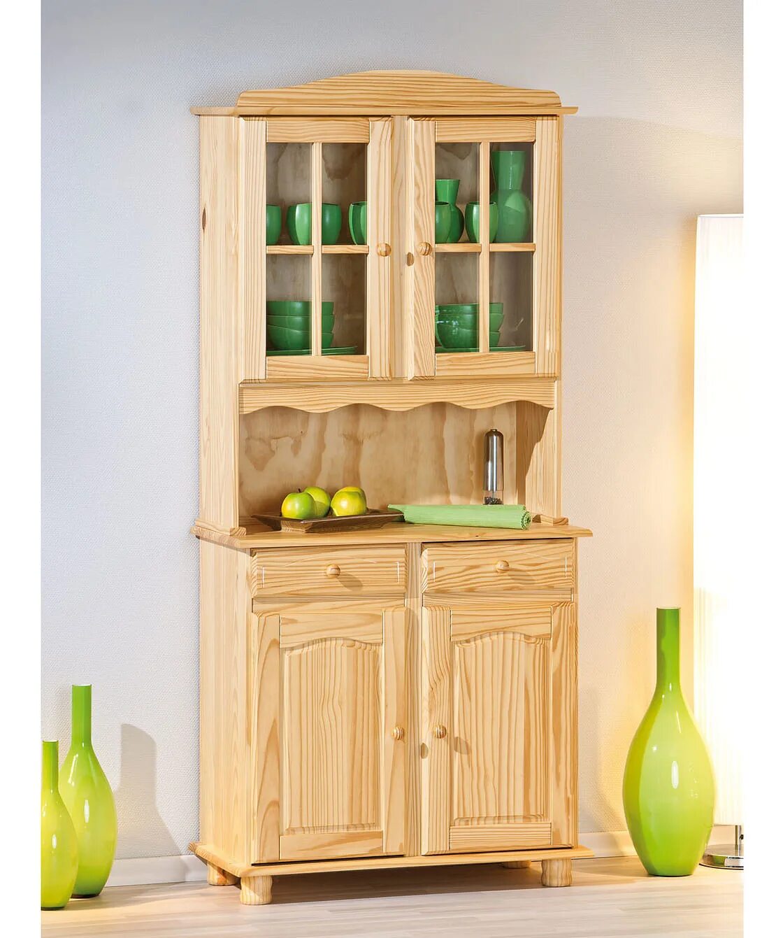 Кухонные шкафы для посуды фото Буфет "Витязь" № 16