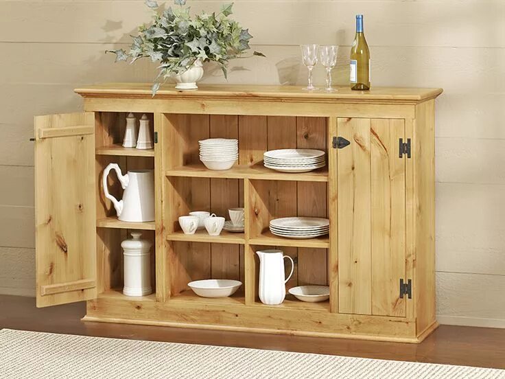 Кухонные шкафы своими руками фото Craft a Classic Country Sideboard - Woodworking Plan