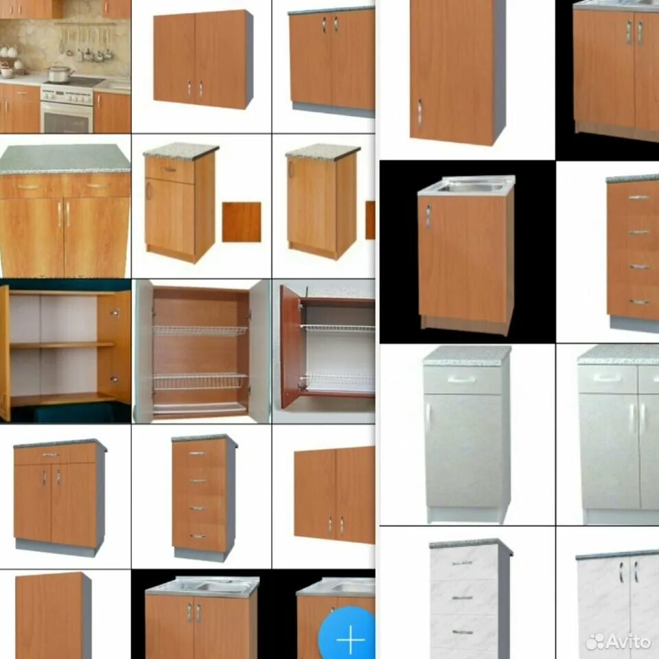 Кухонные шкафы цены фото Кухонный шкафчик бу