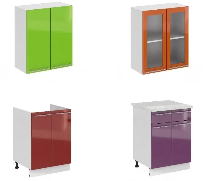 Кухонные шкафы цены фото Что такое модульная кухня? Как купить мебель? Как выбрать мебель?