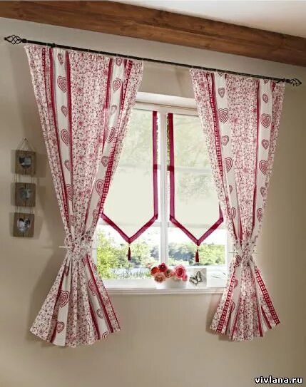 Кухонные шторы до подоконника на валберис фото Шторы в кухню
