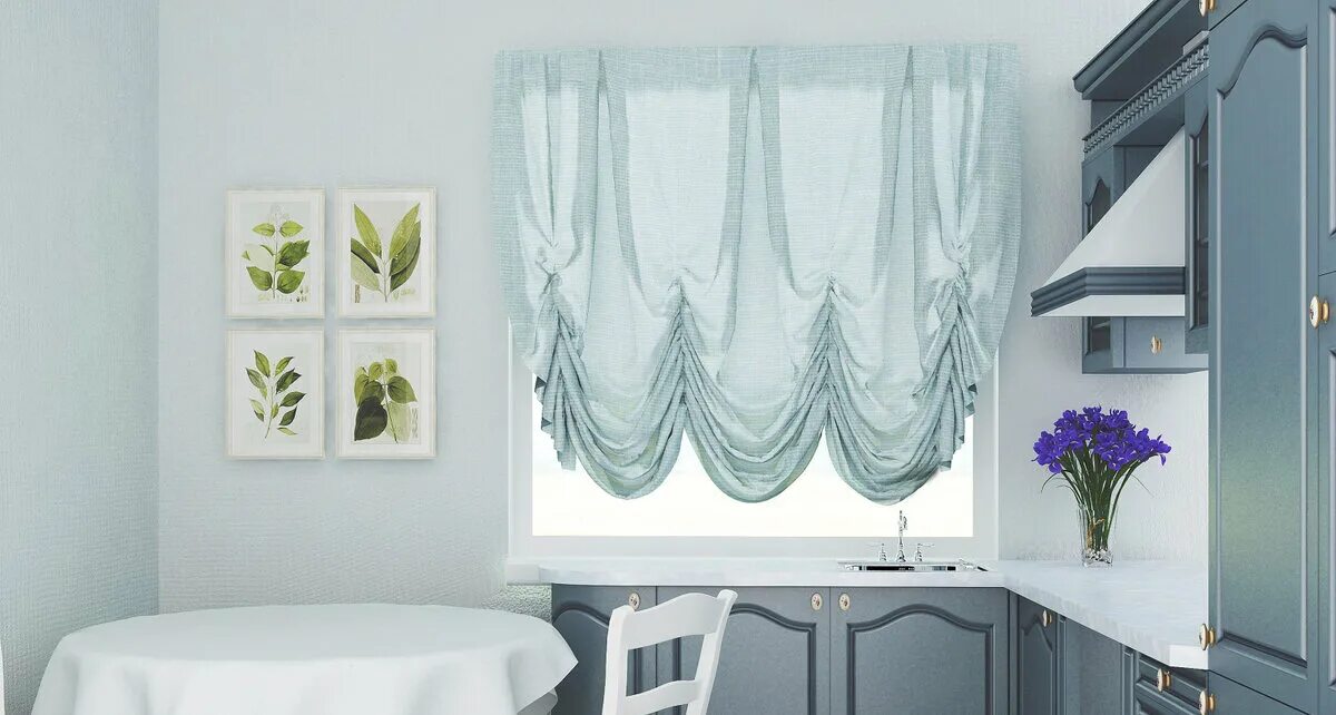 Кухонные шторы до подоконника самые стильные фото Занавески в кухню на 2019г. Популярные модели с тонким вкусом. Идеи дизайна, кре