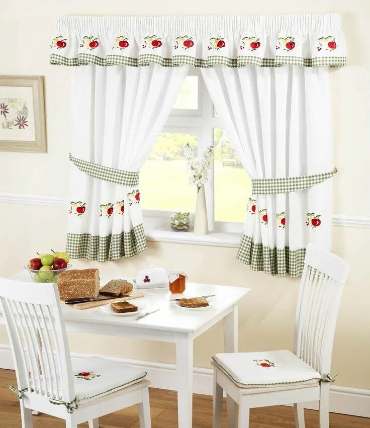 Кухонные шторы фото для кухни Kitchen Curtains Kitchen Window Curtains Curtain designs, Kitchen window curtain