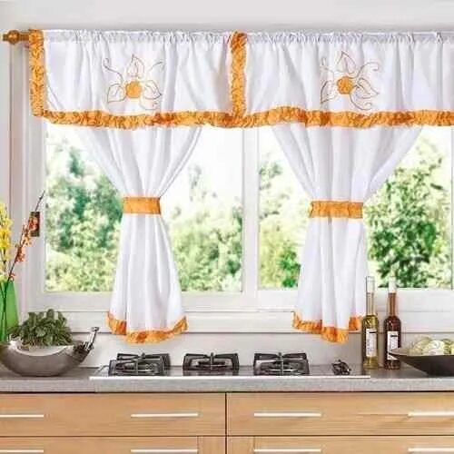 Кухонные шторы фото для кухни Cortinas para Cocina - Cortinas.mx Curtain decor, Curtains, Curtain designs