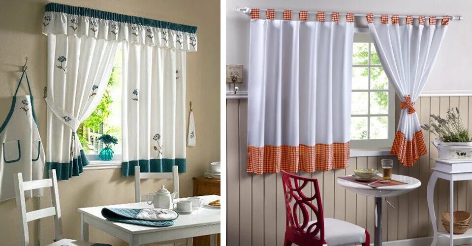 Кухонные шторы фото современный Короткие шторы для кухни: практичность, изящество и красота - популярные модели 
