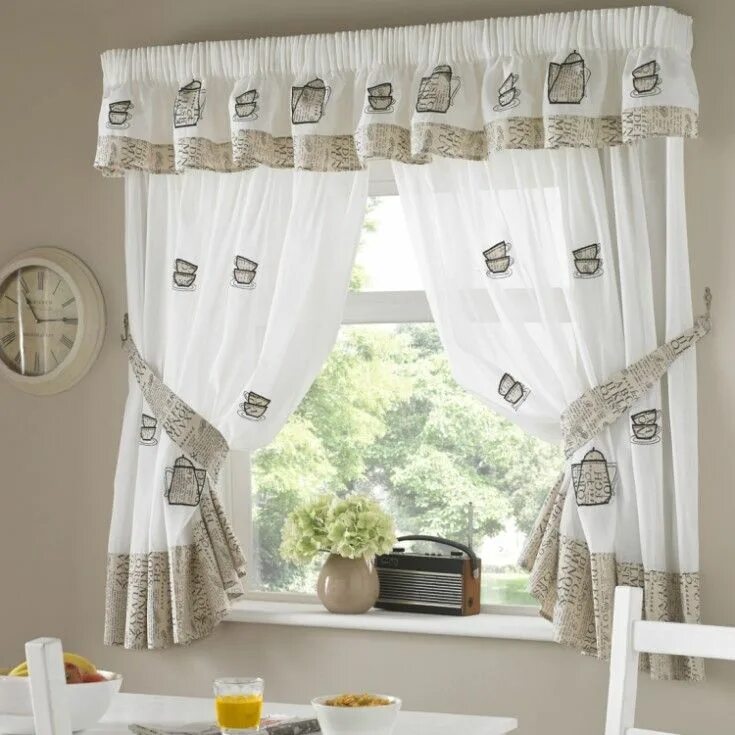 Кухонные шторы фото современный Тюль на кухню 67 фото лучших идей - 2019 Дизайн Интерьера Kitchen curtain design