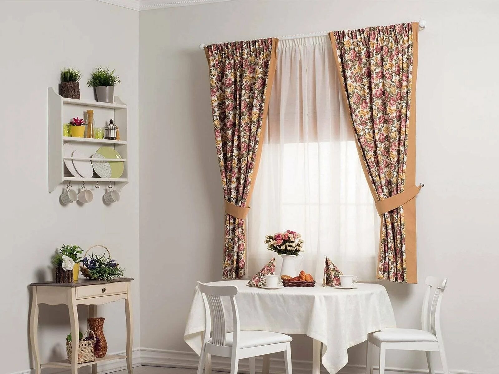 Кухонные шторы фото современный стиль Какие шторы на кухню: найдено 83 картинок