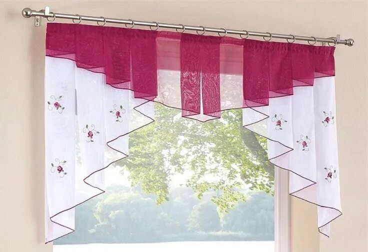 Кухонные шторы своими руками фото шторы на кухню фото короткие: 20 тыс изображений найдено в Яндекс.Картинках Curt
