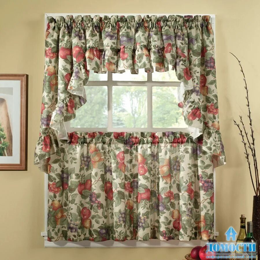 Кухонные шторы своими руками фото Пин на доске идеи для дома