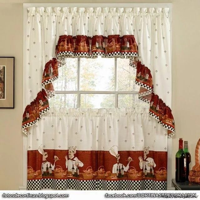 Кухонные шторы своими руками фото 47 (640x640, 238Kb) в 2019 г. Идеи для украшения, Кухонные гардины и Идеи домашн