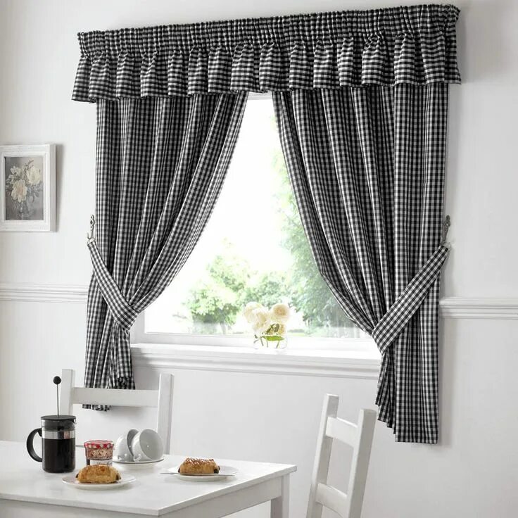 Кухонные шторы в интерьере Pin on Curtains White kitchen curtains, Green kitchen curtains, Kitchen curtain 