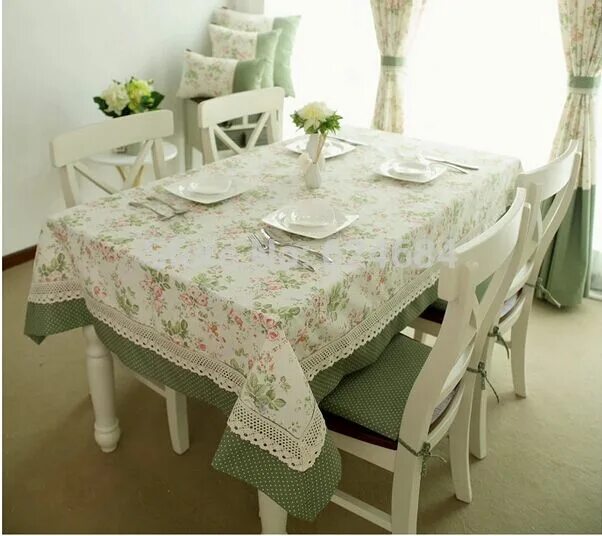 Кухонные скатерти фото High-end European-style garden house tablecloths tablecloths hotel tablecloth di