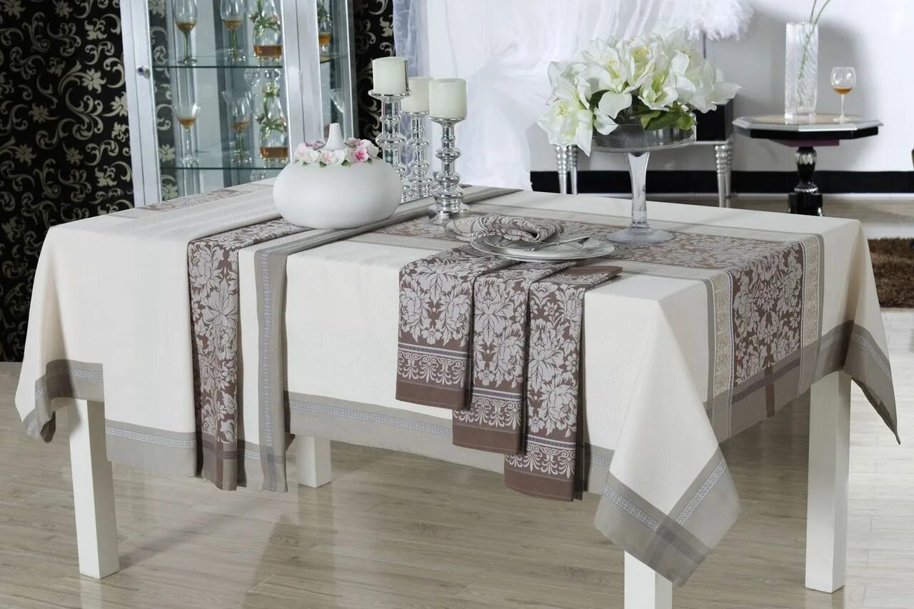 Кухонные скатерти фото Нажмите чтобы посмотреть картинку, используйте мышь для перетаскивания. Использу