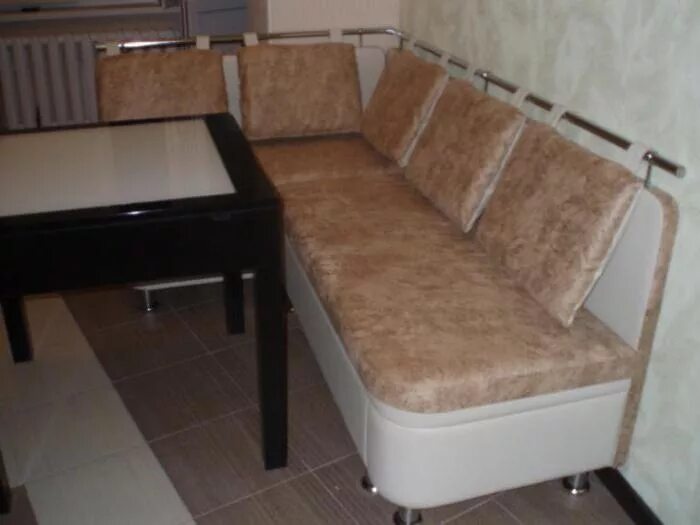 Кухонные спальные уголки фото Раскладной уголок на кухню со спальным местом