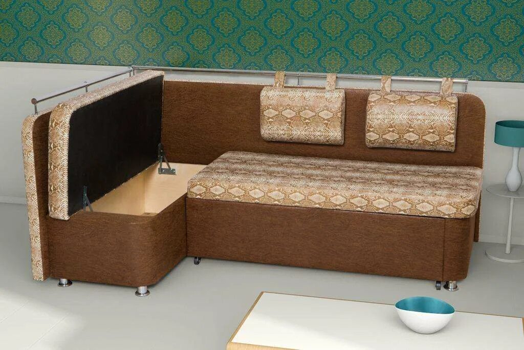 Кухонные спальные уголки фото цены Кухонный уголок Ассоль раскладной купить в Санкт-Петербурге по цене 19 800 ₽ в и