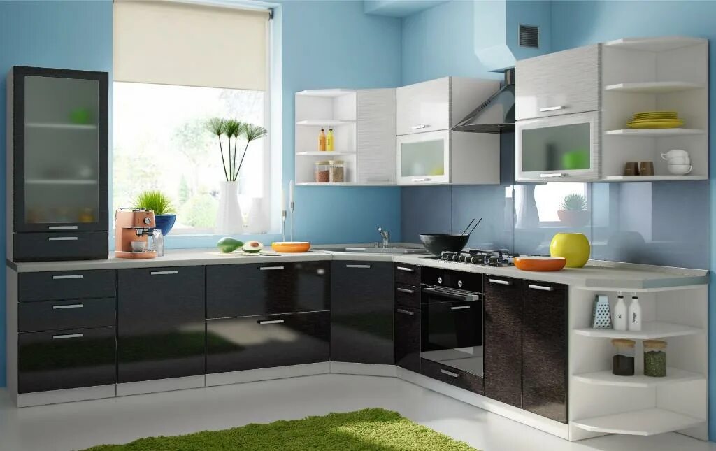 Кухонные стенки фото Кухни ЛОФТ - Купить кухню в стиле ЛОФТ в Москве по ценам каталога МегаМебель