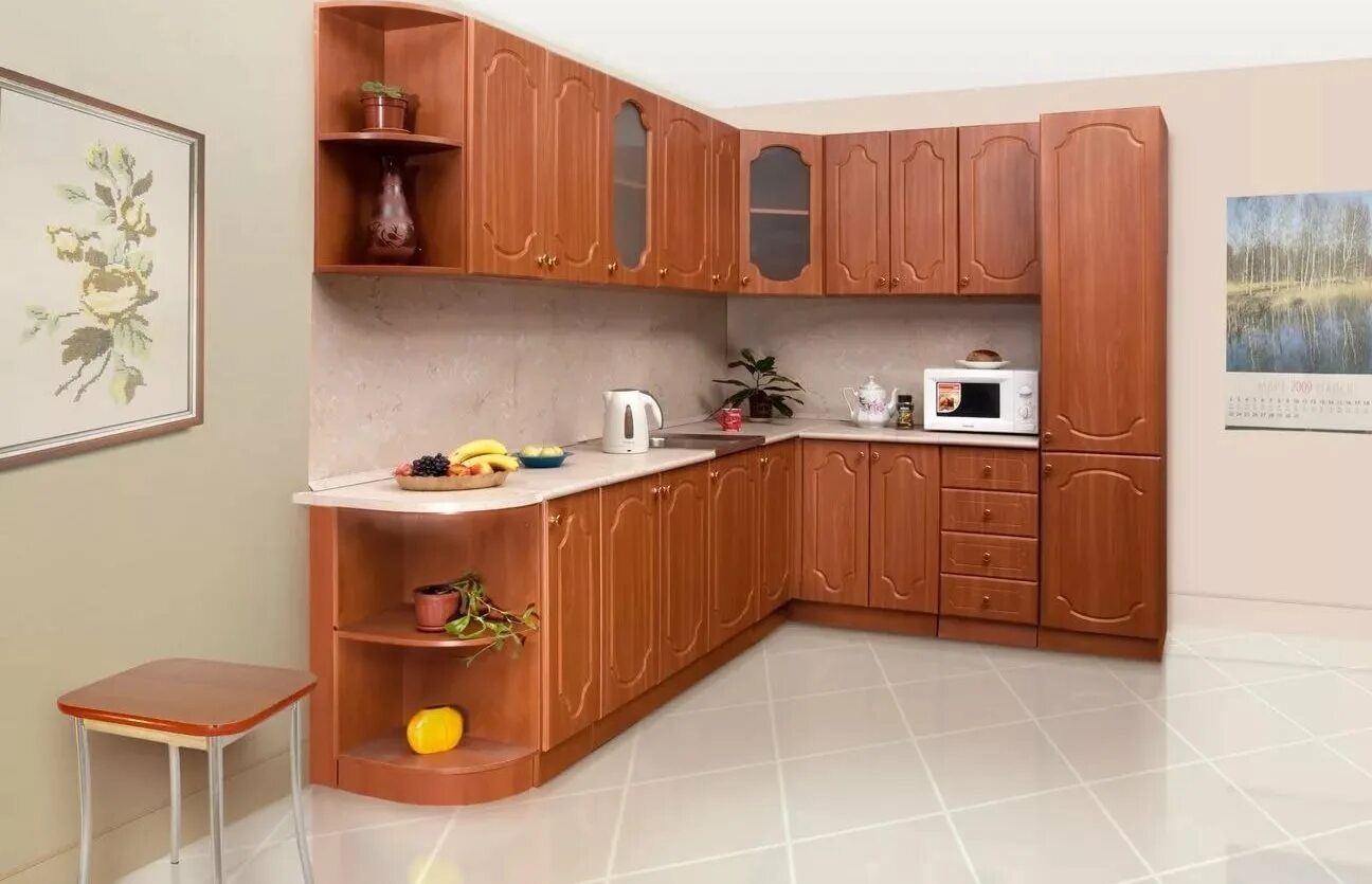 Кухонные стенки фото Сборка угловой кухни: установка своими руками. Как собрать кухонный гарнитур пош