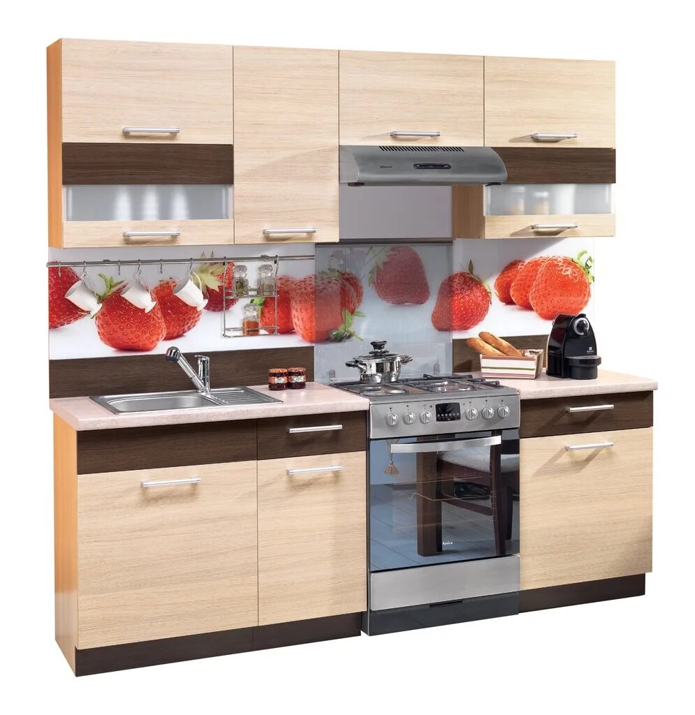 Кухонные стенки фото Купить Кухня MODENA 220 TAFLA Шкафы Кухонная мебель: отзывы, фото и характеристи