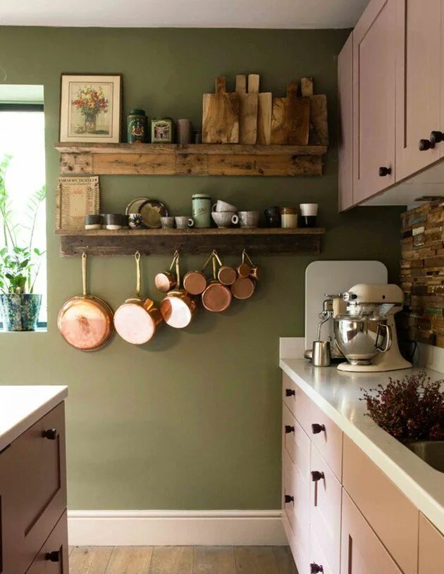 Кухонные стены фото Calling It: Olive Green Kitchens Will Be Everywhere in 2020 Hunker Home decor ki
