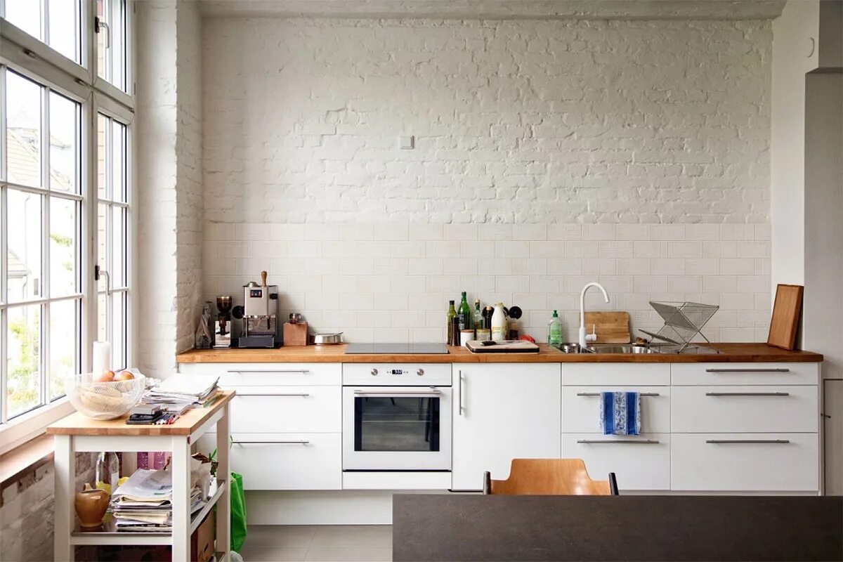 Кухонные стены фото Плитка и керамогранит IMOLA Gesso - купить в Москве