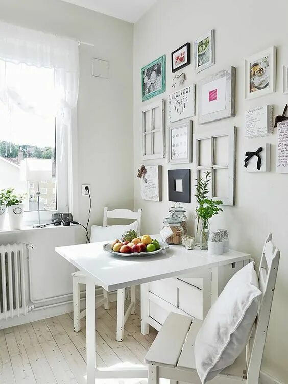 Кухонные стены фото 25 Ways To Use IKEA Norden Gateleg Table In Décor Decoración de unas, Decoración