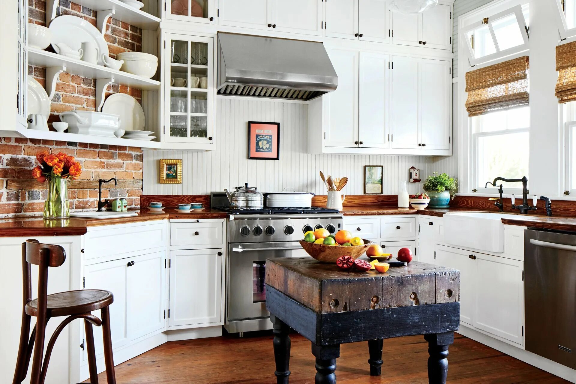 Кухонные стили фото Кухня в кантри стиле: как оформить интерьер, какой выбрать гарнитур, отделка, цв