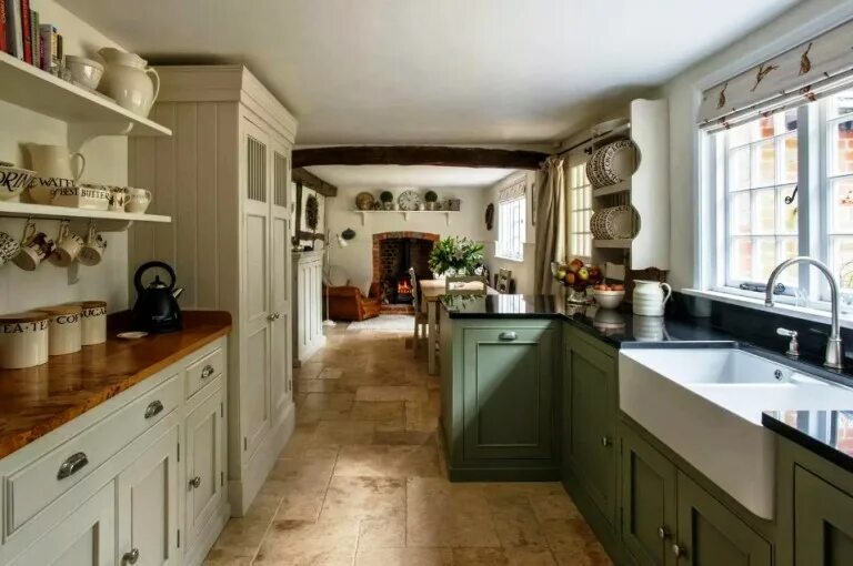Кухонные стили фото Кухни в стиле кантри: особенности выбора и цветовая палитра