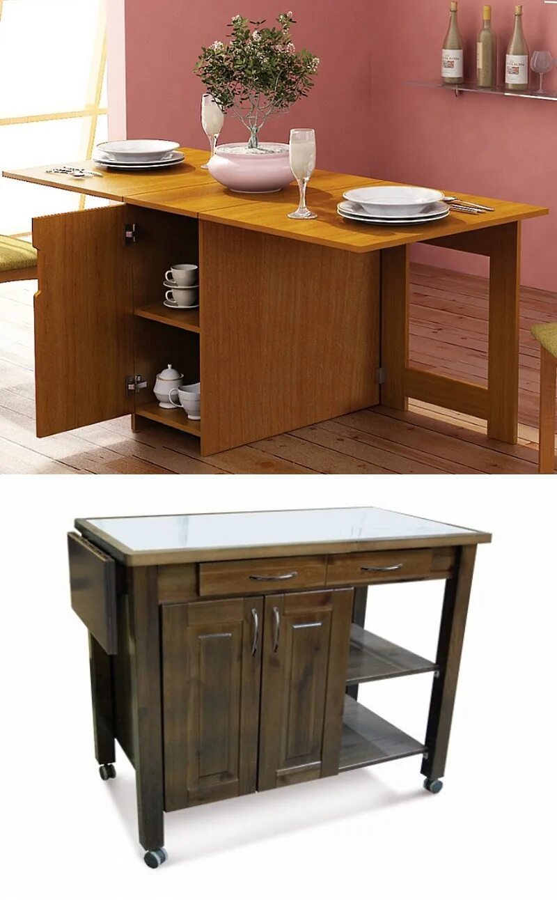 Кухонные стол тумба фото Стол тумба для кухни с ящиками