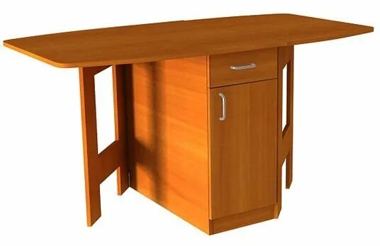 Кухонные стол тумба фото Интернет-магазин Город Комфорта Столы, стулья, табуреты Стол-тумба БРИЗ (Мебельс