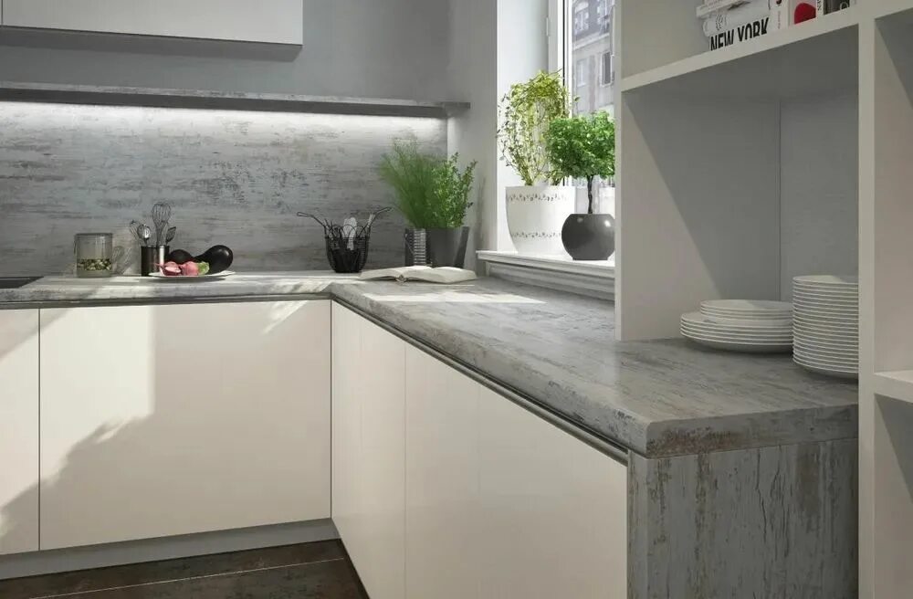 Кухонные столешницы белые фото Столешница для кухни КЕДР 7050М Винтажная сосна, 2900х600х38мм с кромкой. - купи