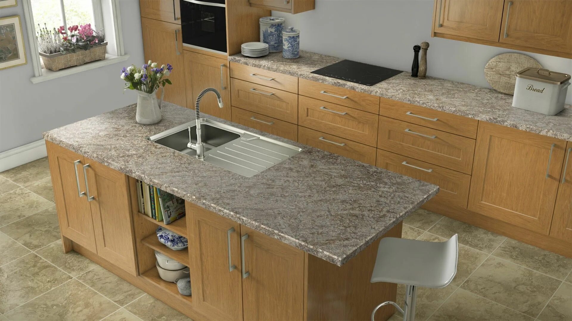 Кухонные столешницы фото Wilsonart - Room Visualizer Kitchen flooring, Room visualizer, Wilsonart