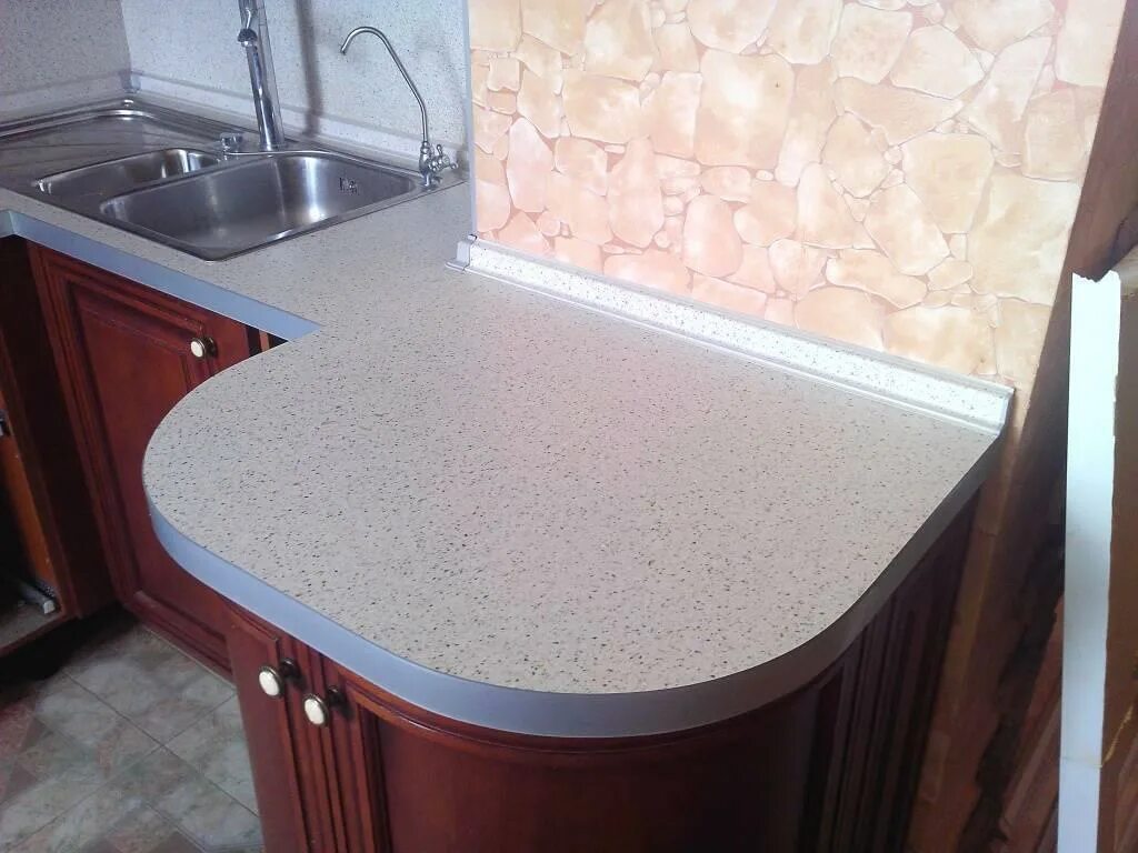 Кухонные столешницы фото цена Купить столешницы для кухни из дсп 38 мм дешево в МастерГруп Каталог