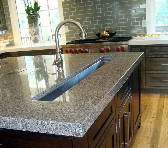 Кухонные столешницы из искусственного камня фото Самый лучший искусственный камень для столешниц - фото