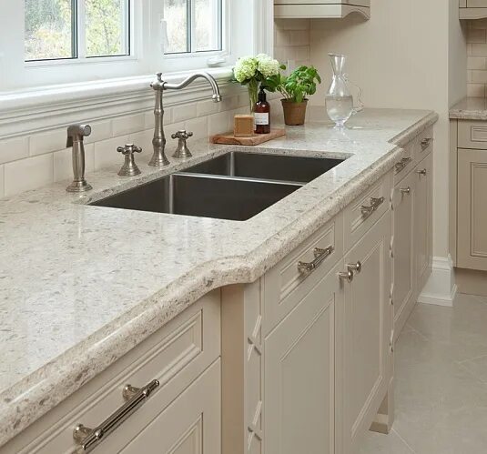 Кухонные столешницы из искусственного камня фото Cambria Darlington купить