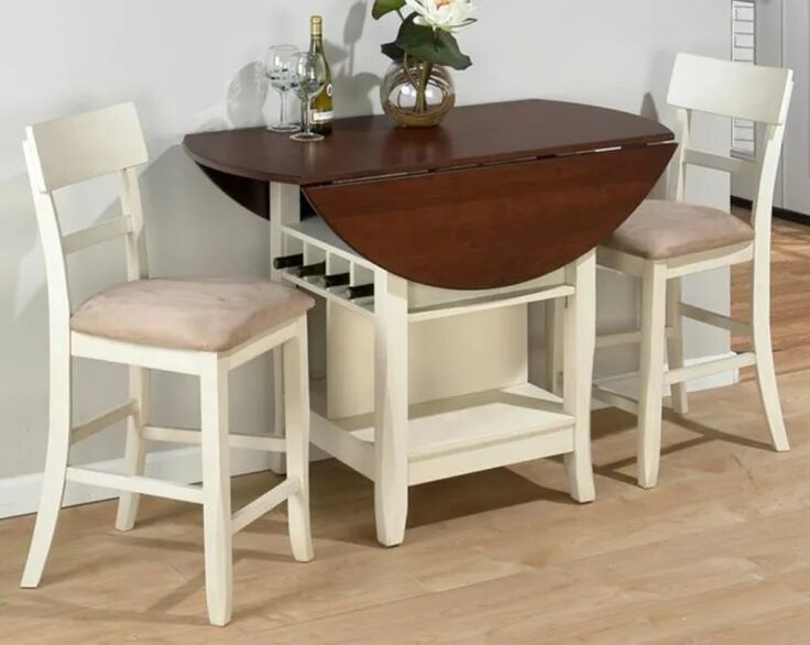 Кухонные столики фото раскладной стол для маленькой кухни Small kitchen table sets, Round kitchen tabl