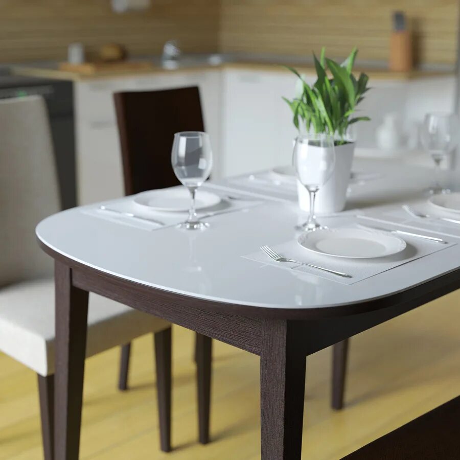 Кухонные столы 2024 фото Стол обеденный KENNER 1300C - купить в интернет-магазине "Мебель на дом", Санкт-