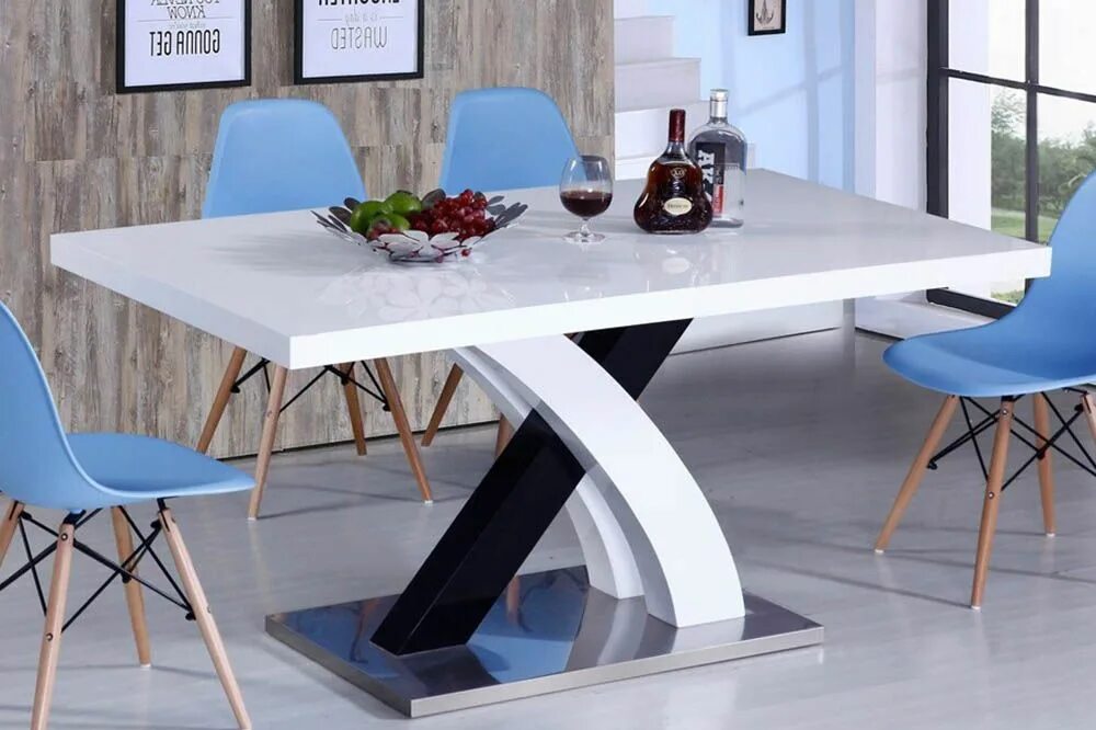 Кухонные столы 2024 модные фото красивый кухонный стол - Поиск в Google Modern table, Dining table, Table