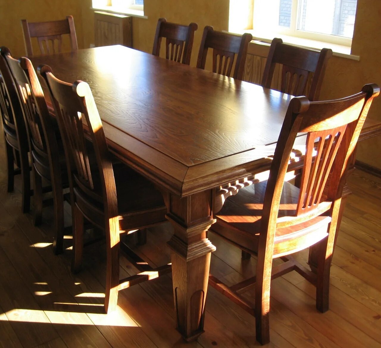 Кухонные столы дерева фото Кухонный стол из ясеня, дуба (ID# 34912472), цена: 1560 руб., купить в Узде на D