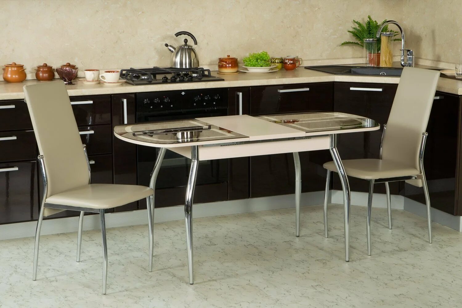 Кухонные столы фото и цены Стол Милан 110х75х70 см - купить по цене 0 рублей в интернет-магазине Hoff.ru 80