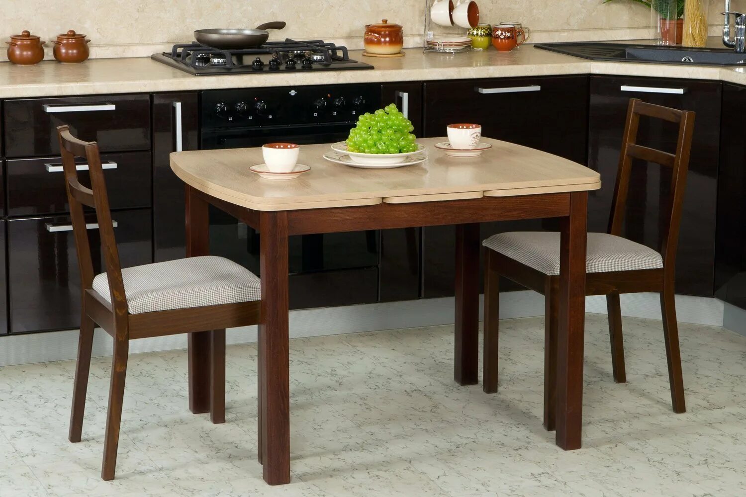 Кухонные столы фото недорого Стол Орлеан 103х73х77.5 см - купить по цене 0 рублей в интернет-магазине Hoff.ru