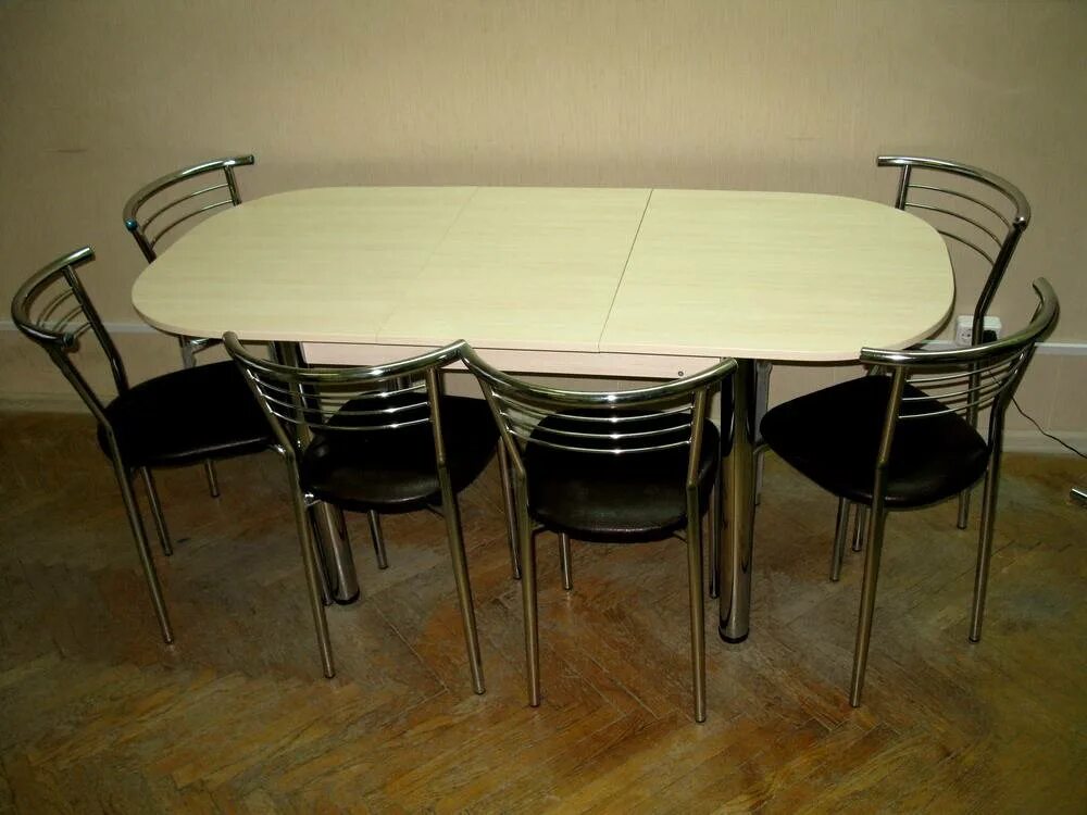 Кухонные столы фото недорого Узкий кухонный стол: длинный столик на кухню