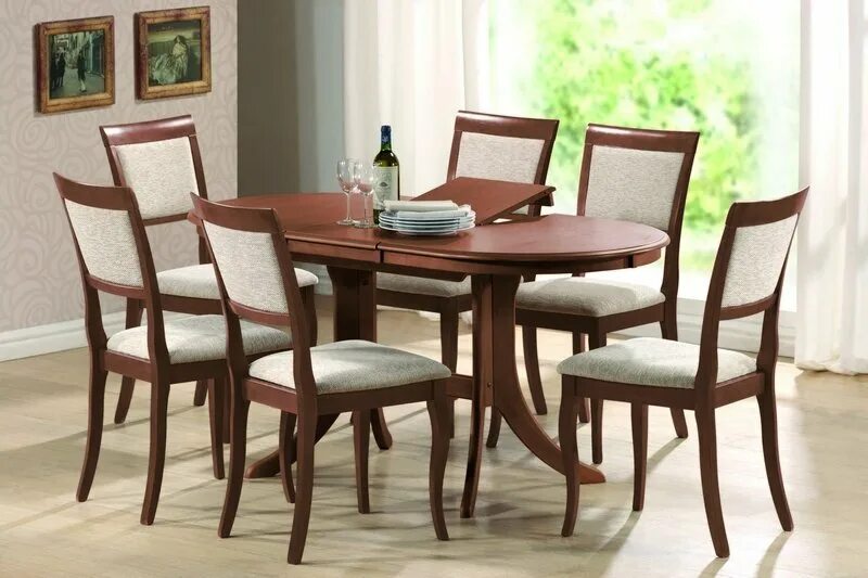 Кухонные столы и стулья фото цены Кухонные столы и стулья: стол Лайза + стулья Клер - интернет магазин столы и сту