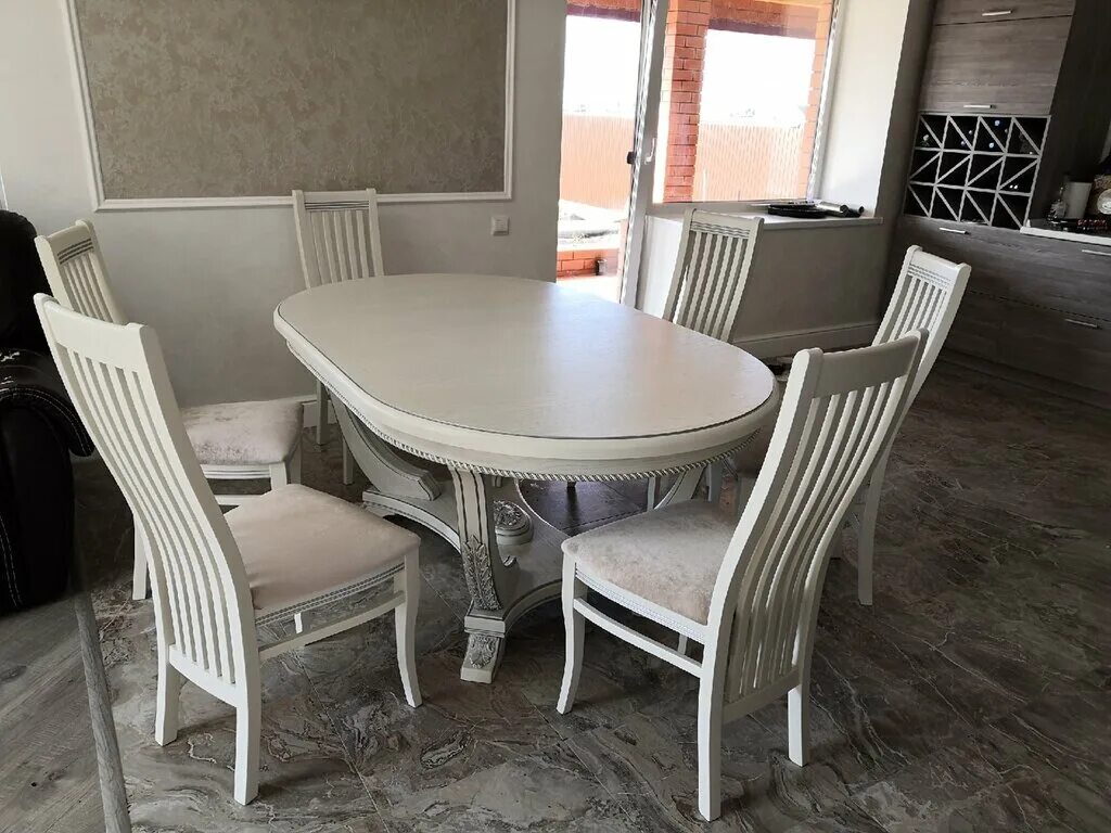 Кухонные столы и стулья ульяновск фото Permanently closed: Mebel-dizajn-stoly-i-stulya-iz-massiva-buka, kitchen furnitu