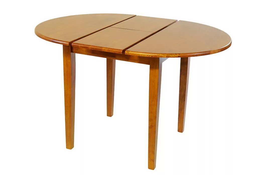 Кухонные столы круглые раздвижные цена фото Стол обеденный круглый раскладной 3661 - Мир столов и стульев